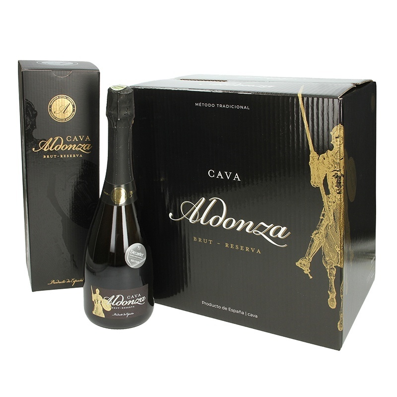 Pack 6 botellas cava Aldonza Brut Reserva